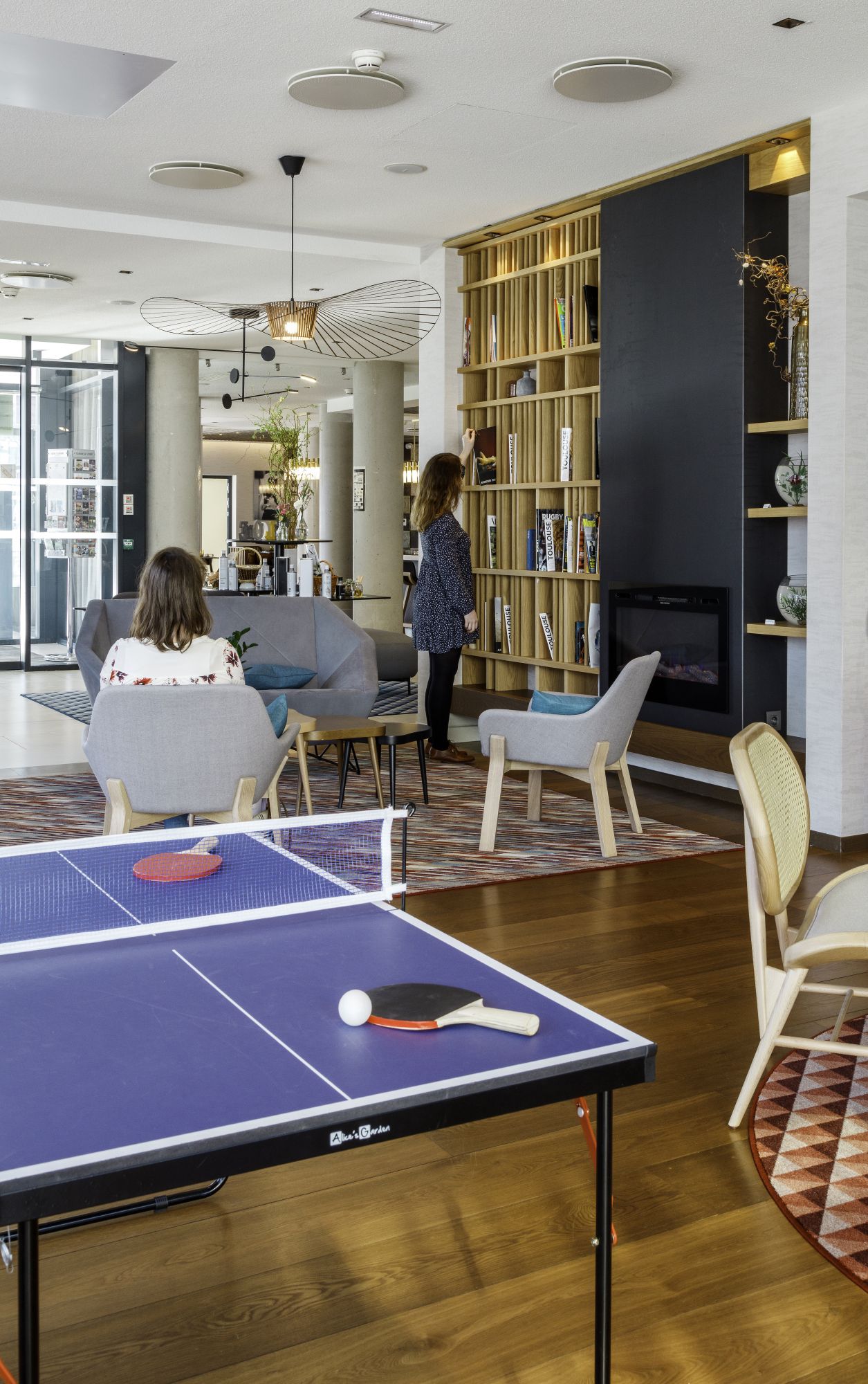 Espace de convivialit&eacute; H&ocirc;tel Marriott